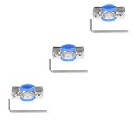 Alipis 3 Ensembles Chaise De Bureau Fixe Chaise De Bureau Grande Et Haute Rester Cylindre Économiseur De Chaise Roulette Protecteurs De Sol pour Pieds De Chaise Acier Inoxydable Silver