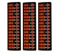 Alipis 3 Pièces Abacus Math Learning Tool Portable Chinese Abacus for Students Mental Arithmetic Practice Educational Calculating Device
