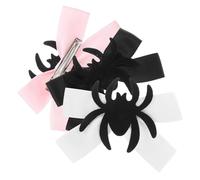 Alipis 3 pièces Barrettes Halloween Araignée Métal et Pince Griffe Nœud Léger et Confortable pour Femmes et Filles Accessoires Cheveux Cosplay Fête Effrayante