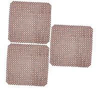Alipis 3 Pièces Coussin de Siège Perles de Bois Respirant et Durable Refroidissement été Coussin Voiture Confortable pour Conduite Longue Durée et Siège Bureau