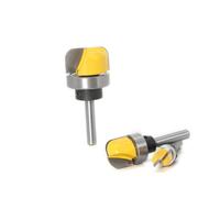 Alipis 3 pièces Jeu de Fraises à Bois Rondes pour Menuiserie Lames Durables Carbure Rainurage et Découpe Manches Compatibles Europe et Russie