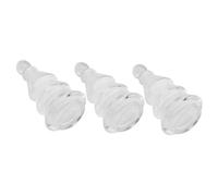 Alipis 3 Pièces Lot de Bouteilles Verre pour Diffuseur Aromathérapie Transparentes et Légères Flacons pour Parfum Ambiance Décoratifs et pour Maison