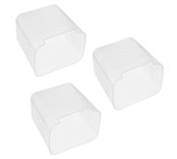 Alipis 3 pièces Organiseur Réfrigérateur Transparent Bac de Rangement Multifonctionnel pour Porte de Frigo Empilable et Optimise Espace et Organisation