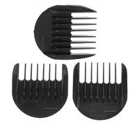 Alipis 3 pièces Peignes Sabots Tondeuse Cheveux Accessoires Compatibles Guides de Coupe Durables pour Barbe et Toilettage Polyvalent