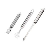 Alipis 3 Pièces Set de Râpes Multifonctions Acier Inoxydable pour Citron Noix de et Ananas Outil Manuel Pratique pour et Professionnelle