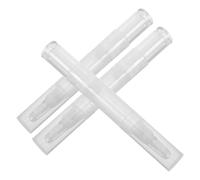 Alipis 3 pièces Stylo Vide Cosmétique Rechargeable Transparent avec Embout Silicone pour Huile Ongles Cuticules Maquillage Voyage Précis et Pratique