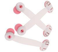Alipis 3 Pièces Verrou de Sécurité Garçon et Filles sans Perçage, | Abs, Pe et Pom, Ajustement Réglable, Structure Mécanique à Loquet et Clip, Rose