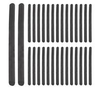 Alipis 30 Pièces Bâtonnets de Moxa Noirs sans Fumée, Papier Naturel Fait Main, Combustion Douce et Chaleur Constante, Outil de Moxibustion pour Usage à Domicile