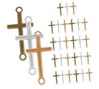 Alipis 30 pièces Breloques Croix Vintage Zinc Couleurs Anciennes pour Fabrication de Bijoux DIY Colliers Bracelets Boucles Oreilles et Accessoires
