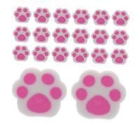 Alipis 30 pièces Gommes Patte de Chat Gommes Amusantes pour Garçon Fille Papeterie Scolaire et Bureau Forme de Patte Cadeau Pratique et Décoratif