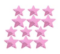 Alipis 30 pièces Lot de Patchs Thermocollants Étoiles à Sequins Cinq Branches Accessoires Décoratifs pour Vêtements Chapeaux Sacs Faciles à Appliquer pour Loisirs Créatifs et Réparation