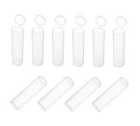 Alipis 30 pièces Lot de Tubes à Clapet Étanches pour Stockage Multi Usages Fioles Plastiques Réutilisables pour Plantes Médicaments et Objets Scolaires