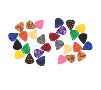 Alipis 30 pièces Ukulele Pick Set Thick Guitar Picks For Acoustic And Electric Guitars Accessory Kit For Beginners