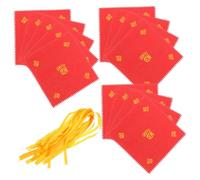 Alipis 30pièces Couvercles Tissu pour Bocal à Vin Lot de Couvercles Dentelés Réutilisables pour Bocaux à Facile à Utiliser Ranger