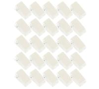 Alipis 35 Clips Auto-adhésifs pour Badges de Travail et Cartes D'identité en Plastique Léger avec Fixation Adhésive Transparente, Lot de 35 Pièces Pratiques