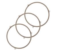 Alipis 3pcs Support de Platine pour Four à Micro-ondes Anneau de Support pour Plateau Tournant Résistant à L'usure Rond pour Micro-ondes