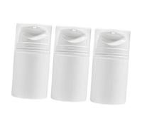Alipis 3pièces Flacons Pompe à Vide Sans Air Lot De Vides Réutilisables Pour Voyages Cosmétiques Lotion Peau Soin Cheveux Shampoing Après Douche Visage Crème Liquide