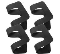 Alipis 4 Adaptateurs pour Aileron Arrière De Sup Pièces Détachées pour Aileron De Surf Accessoires De Paddleboard Base D'Aileron Fixation D'Aileron Réparation Clips De