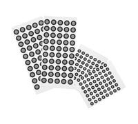 Alipis 4 feuilles Scanning Markers Stickers Diffuse Reflective Points Compatible With Shining Handheld Scanner For Medical Research Animation