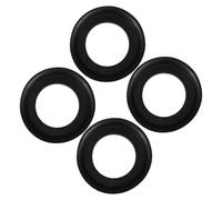 Alipis 4 Joints D'étanchéité en Caoutchouc Noir pour Vidange D'urinoir, Anneaux D'étanchéité Anti-odeurs, Solide, Adaptés aux Pièces Commerciales D'urinoirs Publics