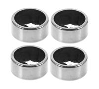 Alipis 4 Pièces Anneau De Vin Anneau à pour Bouteille De Vin Collier De Bouteille De Boisson Bague Anti-débordement Vin Attrape-goulots De Bouteilles De Vin Coton Silver