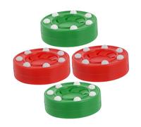 Alipis 4 Pièces Balle Lumineuse Accessoires de Hockey Pucks de Hockey PP