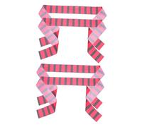 Alipis 4 Pièces Bandeaux pour Garçon Fille Accessoires de Costume à Rayures Rouges et Noires pour Fêtes à Thème Pirate et Déguisements