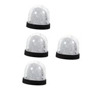 Alipis 4 Pièces Boule À Neige Cadre Photo Bricolage Photo Boule À Neige Kit Horizontale e À e es À e e À e e À e Avec Insert Vierge