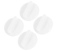 Alipis 4 Pièces Bouton de Commande du Réfrigérateur, Réglage Thermostat | Diamètre D’axe 6mm, Longueur 14mm, Profil, pour Frigo et Congélateur