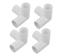 Alipis 4 Pièces Connecteurs de Clôture Garçon Fille Way Elbow Remplacement pour Barrière de Jeu Infantile de Raccord pour Parc Denfants Intérieur et Extérieur Adapté Maison et Jardin