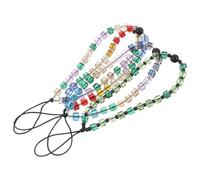 Alipis 4 Pièces Cordon Porte-clés pour Téléphone Portable Pendentif Perles Chaîne pour Étui de Téléphone Breloque pour Drone pour Appareil Photo