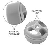 Alipis 4 Pièces Joint de Valve Intérieur pour Cuiseur à Riz Silicone Étanche de Remplacement Joint de Valve Vapeur pour Cuiseur Électrique Compatible Bear Dfb-ph Dfb-pn