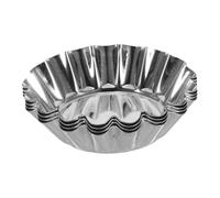 Alipis 4 pièces Moules à Tartelettes Alliage Aluminium Moules à Œufs Réutilisables Antiadhésifs pour Pâtisserie Cuisson Uniforme de Muffins Gâteaux et Desserts