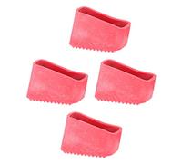 Alipis 4 Pièces Pieds D'échelle Caoutchouc Antidérapant pour Escabeau Patins De Bottes D'échelle Jambières D'échelle Housse De Coussin De Pied Échelle à Coulisse 2 Étapes Ménage Serviette