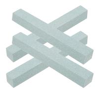 Alipis 4 Pièces Pierre à Poncer pour Pont de Basse Lime à Polir les Frettes de Guitare Basse Pierre à Poncer Verte Légère pour Entretien Régulier et Usage Extérieur