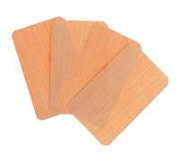 Alipis 4 Pièces Planches de Cèdre Espagnol pour Boîte à Cigares, Accessoires en Bois Marron Fonction D'humidification, Usage Polyvalent pour Cave à Cigares et Bars