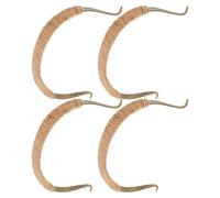 Alipis 4 Pièces Poignée de théière en corde de chanvre Poignée de bouilloire à thé accessoires de bouilloire Accessoires de théâtre