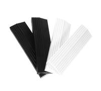 Alipis 4 Pièces Rampe Triangle Antidérapante pour Seuil de Porte Tapis Robot Aspirateur Compact et pour Passage Sécurisé et Franchissement Facile des Obstacles