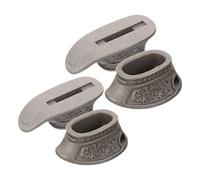 Alipis 4 Pièces Renfort de Protection des Doigts en Acier Inoxydable | Pièce de Coulée 5,50x2,20x1,60cm, Argenté, , pour Poignée Artisanale