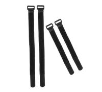 Alipis 4 pièces Sangle de Fixation Vélo Réglable Bande de Maintien Roue avec Crochet et Boucle Accessoires de Transport pour Vélo de Montagne Sangles Robustes pour Râtelier