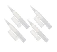 Alipis 4 pièces Stylo à Huile Ongles Vide avec Embout Silicone Torsadé pour Liquide Croissance Cils et Huile Cuticules Applicateur Pratique pour Manucure et Soin des Ongles