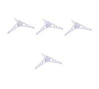Alipis 4 Pièces Support de Sapin de Noël Base Stable pour Arbre de Noël Artificiel Accessoire Pratique pour Décoration