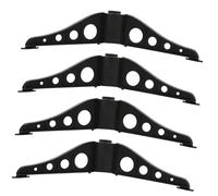 Alipis 4 pièces Support Sapin Noël Artificiel Stable Base Amovible Vert Foncé pour Arbre Rack Support sans Outil Matériau et Compact pour Décoration Maison