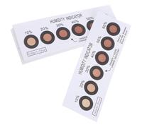 Alipis 40 Cartes Indicatrices D'humidité 6 Points en Papier, Design Compact et Stable, pour Composants Électroniques et Environnements de Stockage Sensibles à L'humidité