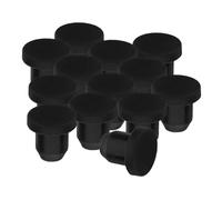 Alipis 40 Pièces Bouchons Silicone pour Trous Inserts Étanches à Bouchons Noirs pour Bouteilles Installation Facile Matériau Robuste Pack Complet