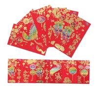 Alipis 48 Pièces Vietnamese Envelopes For Lunar Year Year Of The Horse Lucky Money Packets Multipurpose Decorative And Money Holders Quality Paper Traditional Hongbao