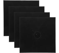 Alipis 4pièces Protège-gazinière Lot Pour Plaques De Cuisson à Gaz Antiadhésif Et Lavable Pour Protéger Des Résidus Et Faciliter Le Nettoyage