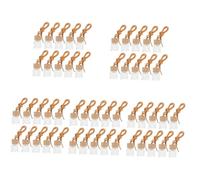 Alipis 5 Ensembles Bouteille De Parfum De Voiture Essential Oil Diffuser Diffuseur D'huiles Essentielles Pour Voiture Pendentifs Bouteilles De Parfum Bois 10 Pièces * 5