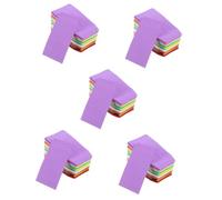 Alipis 5 Ensembles Papier Petites Sacs De Stockage pour Semences Bijoux Petits Objets Multicolores pour Organisation Transport 160 Pièces * 5