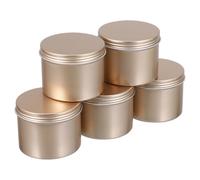Alipis 5 Pièces Boîtes de Noël 100ml en Boîte de Rangement Compacte | Or, 100ml, Léger et Facile à Transporter, pour Perles, et Loisirs Créatifs
